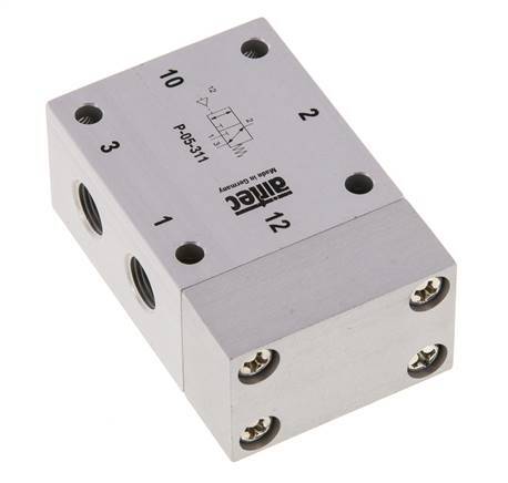 válvula piloto de aire 3/2 G1/8'' 1-10bar/14-140psi Airtec