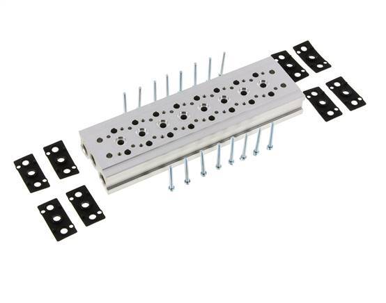 Colector 8 estaciones YPC SF1000 5/2 5/3 vías