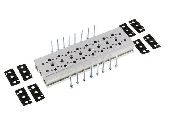 Colector 8 estaciones YPC SF1000 5/2 5/3 vías