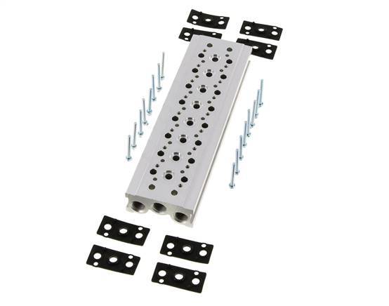 Colector 8 estaciones YPC SF1000 5/2 5/3 vías