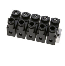 Válvula solenoide 5x3/2 G1/8'' NC 24V DC -0.95-10bar/-13.2-140psi Airtec