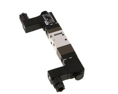 5/3 M5 Válvula solenoide de centro de presión 24V DC 2-10bar/28-140psi YPC