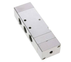 5/3 G1/2'' (G1/8'') Válvula piloto de aire cerrada por el centro 1,5-8bar/21,0-112psi E.MC