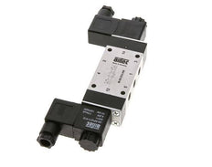 válvula solenoide central de escape 5/3 G1/8'' 24V DC 3-8bar/42-112psi Airtec