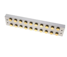 Colector 10 estaciones 5/2 5/3 vías Airtec M05/P05