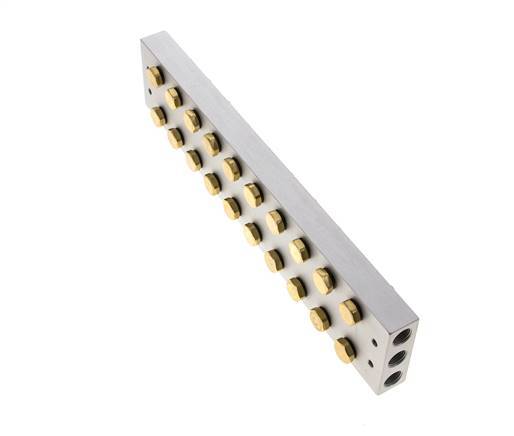 Colector 10 estaciones 5/2 5/3 vías Airtec M05/P05