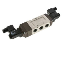 5/3 G1/2'' Exhaust Center Solenoid Valve 115V AC 2-10bar/28-140psi YPC