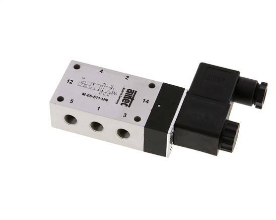 válvula solenoide 5/2 G1/8'' 230V AC 3-10bar/42-140psi Airtec