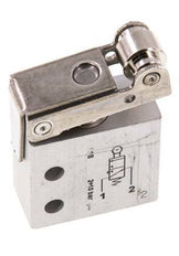 3/2 M5 NO Válvula de palanca de rodillo 2-10bar/28-140psi