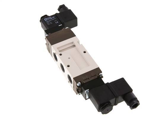 válvula solenoide central de escape 5/3 G3/8'' 24V AC 2-10bar/28-140psi YPC