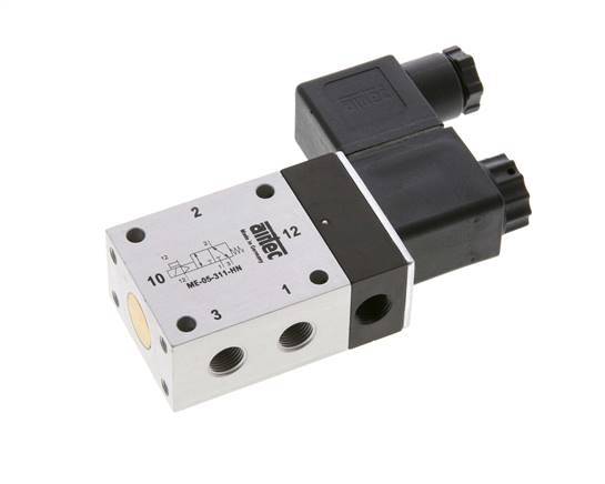 válvula solenoide 3/2 G1/8'' Piloto externo 24V AC 0-10bar/0-140psi Airtec