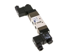 5/3 G1/4'' (G1/8'') Válvula solenoide de centro cerrado 24V DC 2-10bar/28-140psi YPC