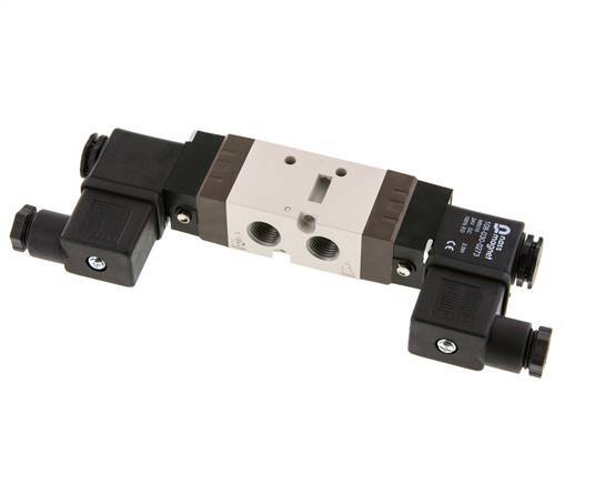 5/2 G1/4'' (G1/8'') Válvula solenoide biestable 230V AC 1.5-10bar/21.0-140psi YPC