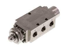 válvula de vástago 5/2 G1/4'' Acero inoxidable -0,95-12bar/-13,2-168psi