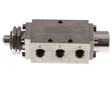 válvula de vástago 5/2 G1/4'' Acero inoxidable -0,95-12bar/-13,2-168psi