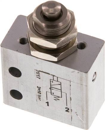 3/2 M5 NC Stem Valve 2-10bar/28-140psi