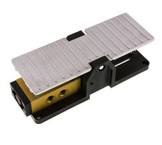 5/3 G1/4'' Detención de la válvula de pedal de escape central 2.5-10bar/35.0-140psi