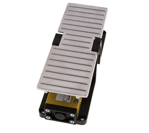 5/3 G1/4'' Detención de la válvula de pedal de escape central 2.5-10bar/35.0-140psi