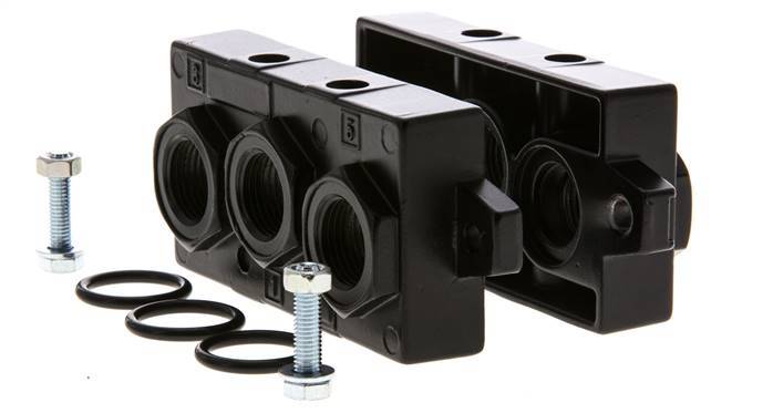 Placas finales ISO 5599-1