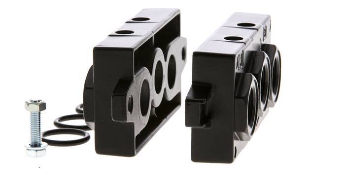 Placas finales ISO 5599-1