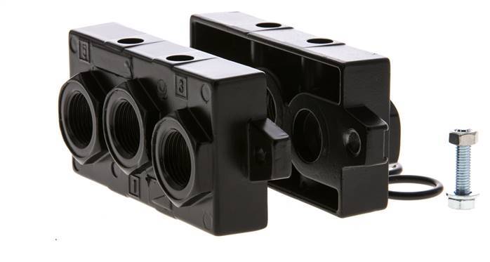 Placas finales ISO 5599-1