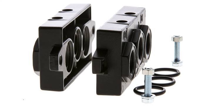 Placas finales ISO 5599-1