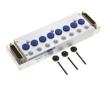 8x Multipole-Connector YPC SF2000 Valves 24VDC