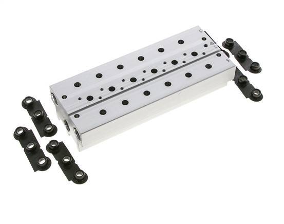 6xG1/4'' Manifold 6-Station Festo 576421 VABM-B10-20S-G14-6
