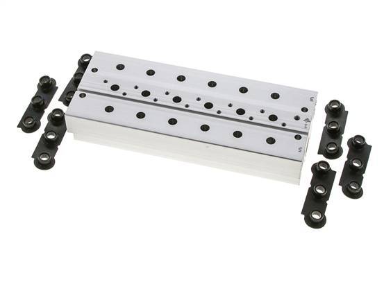 6xG1/4'' Manifold 6-Station Festo 576421 VABM-B10-20S-G14-6