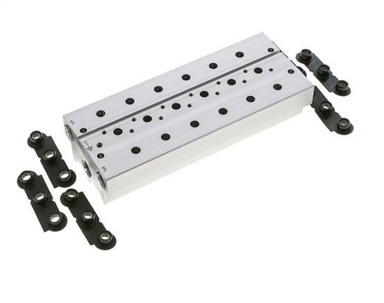 6xG1/4'' Manifold 6-Station Festo 576421 VABM-B10-20S-G14-6