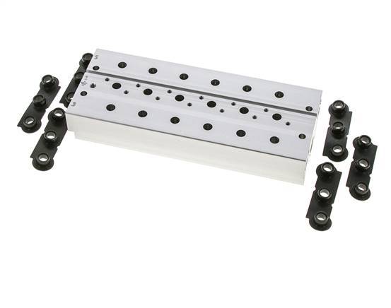 6xG1/4'' Manifold 6-Station Festo 576421 VABM-B10-20S-G14-6