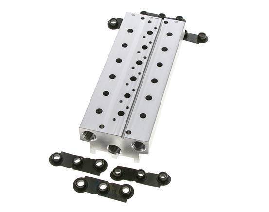 6xG1/4'' Manifold 6-Station Festo 576421 VABM-B10-20S-G14-6