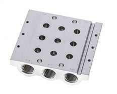 G1/4'' Manifold 3-Station Festo 566619 VABM-L1-14S-G14-3