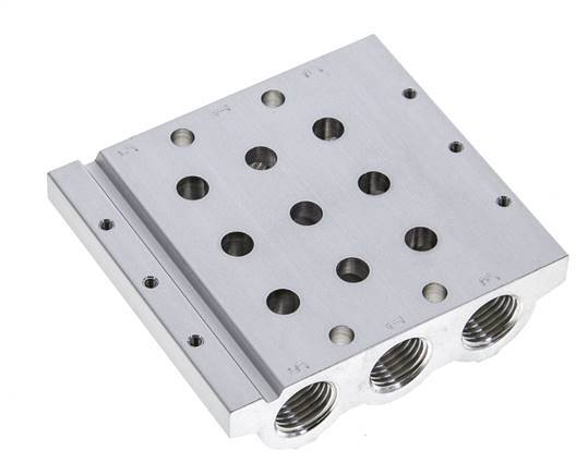 G1/4'' Manifold 3-Station Festo 566619 VABM-L1-14S-G14-3