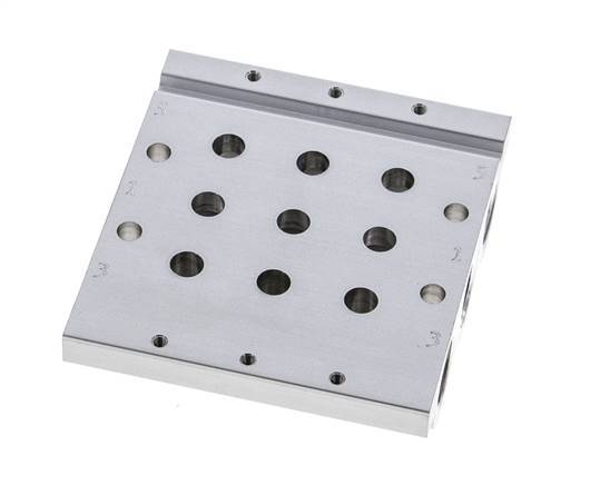 G1/4'' Manifold 3-Station Festo 566619 VABM-L1-14S-G14-3