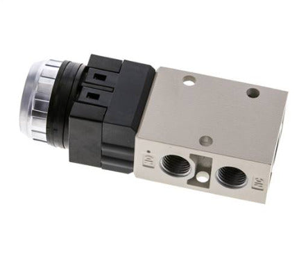 3/2 G1/4'' Push Button Valve Green 0-8bar/0-112psi YPC