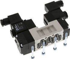 5/3 ISO 5599-1 Exhaust Center Solenoid Valve 230V AC 2-10bar/28-140psi YPC