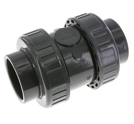 Válvula de retención de PVC 63 mm 0,012-16bar
