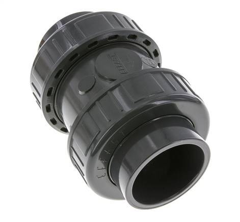 Válvula de retención de PVC 63 mm 0,012-16bar