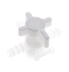 Válvula de bola de 3 vías de PVDF 10 mm Hose Barbs