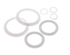 Juego de Reparación para Válvula de Bola de Brida de 3 Vías de Acero Inoxidable DN25