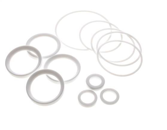 Juego de Reparación para Válvula de Bola de Brida de 3 Vías de Acero Inoxidable DN65