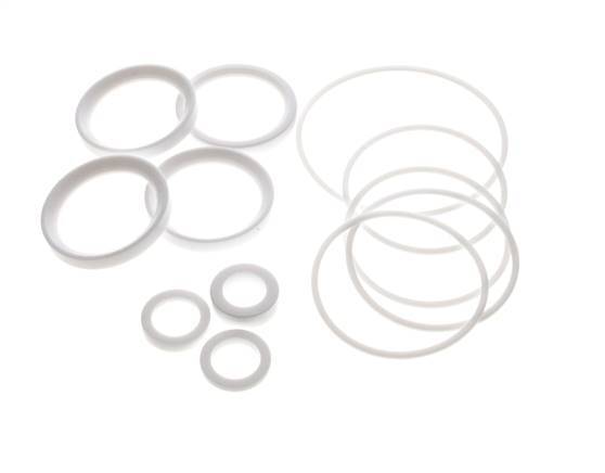 Juego de Reparación para Válvula de Bola de Brida de 3 Vías de Acero Inoxidable DN65