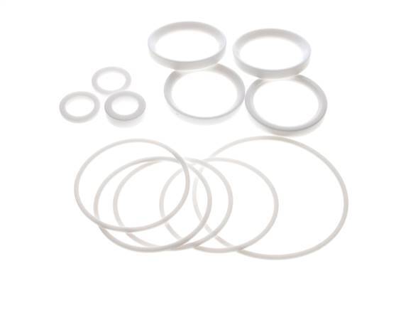 Juego de Reparación para Válvula de Bola de Brida de 3 Vías de Acero Inoxidable DN65