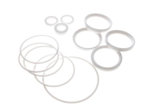 Juego de Reparación para Válvula de Bola de Brida de 3 Vías de Acero Inoxidable DN65