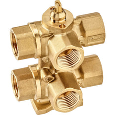 6-Way Belimo Characterized Valve Rp1/2 Kvs0.25/0.63 ZoneTight R3015-P25-P63-B1