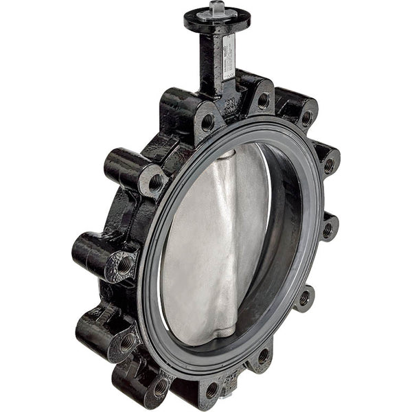 Belimo Válvula Mariposa DN250/PN16 Lug 24VAC/DC Modulante A Prueba De Fallos GGG40 EPDM IP67 ISO 5211 BACnet 35s 160Nm D6250WL/PRKCA-BAC-S2-T-250