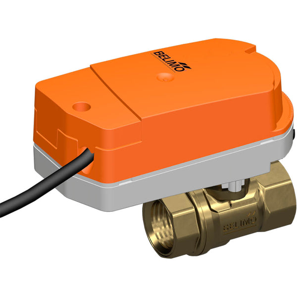 Belimo Válvula Modulante Rp1/2 Kvs1.2 24VAC/DC 75s BACnet/Modbus 1Nm IP40 C215Q-F/CQ24A-BAC