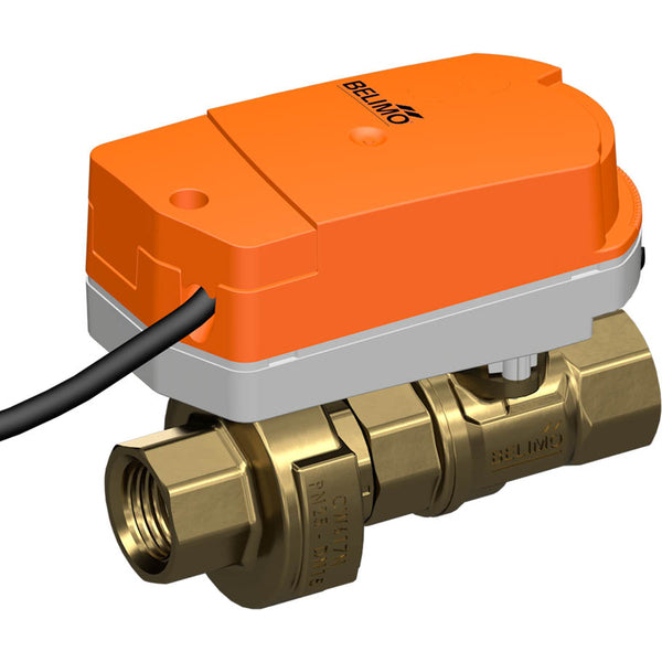 Válvula limitadora de caudal eléctrica PI Rp1/2'' Latón EPDM 1,3m3/h 24 V AC/DC 25bar/362psi