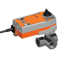Belimo Válvula De Bola De 3 Vías Rp1-1/2 Kvs14 24-125VDC/24-240VAC Prueba De Fallos NO 75s 2-Punto 10Nm IP54 SPDT R3040-BL3/NRFA-S2-O